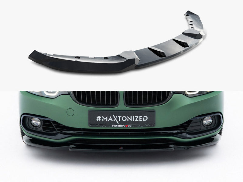 Maxton Design - Front Splitter BMW 4 Cabrio / Coupe F33 / F32