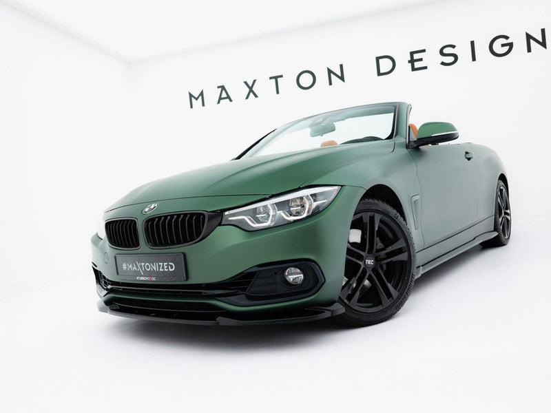Maxton Design - Front Splitter BMW 4 Cabrio / Coupe F33 / F32
