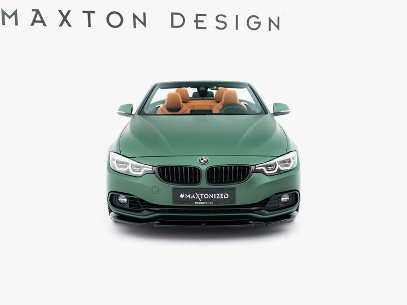 Maxton Design - Front Splitter BMW 4 Cabrio / Coupe F33 / F32