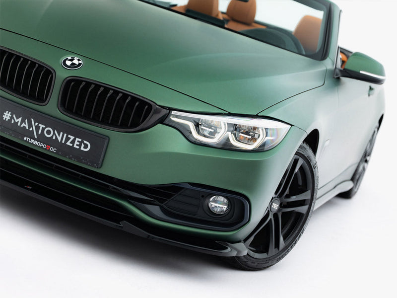 Maxton Design - Front Splitter BMW 4 Cabrio / Coupe F33 / F32