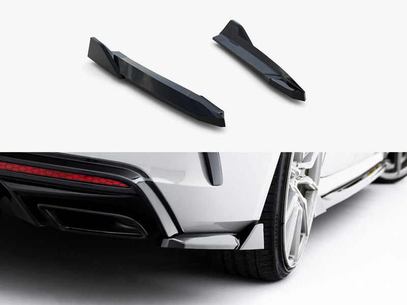 Maxton Design - Rear Side Splitters V.8 Skoda Octavia RS Liftback / Estate Mk4