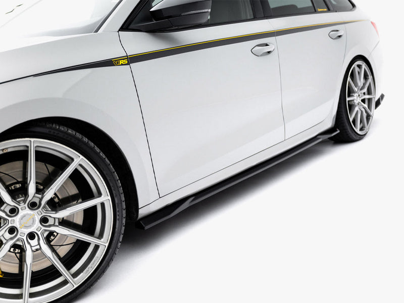 Maxton Design - Side Skirts Diffusers V.1 Skoda Octavia RS Liftback / Estate Mk4
