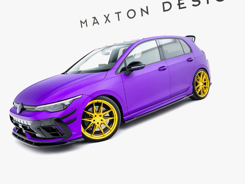 Maxton Design - Side Skirts Diffusers V.1 Volkswagen Golf R Mk8 Facelift