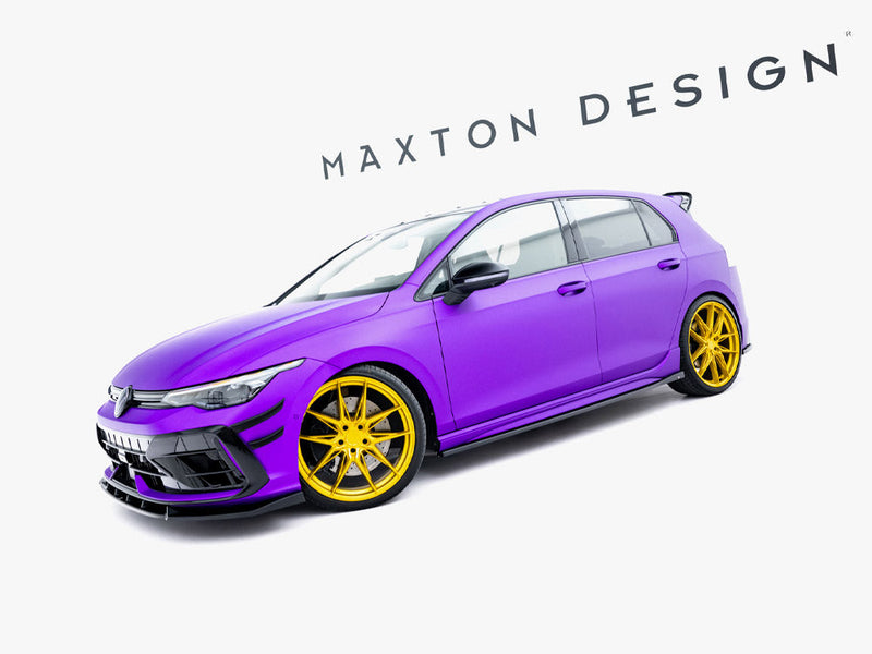 Maxton Design - Side Skirts Diffusers V.2 Volkswagen Golf R Mk8 Facelift