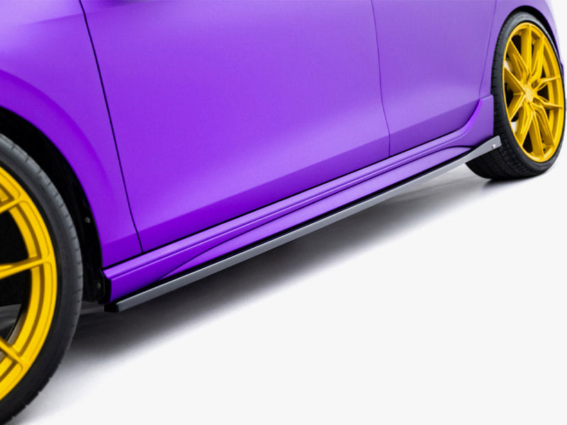Maxton Design - Side Skirts Diffusers V.2 Volkswagen Golf R Mk8 Facelift
