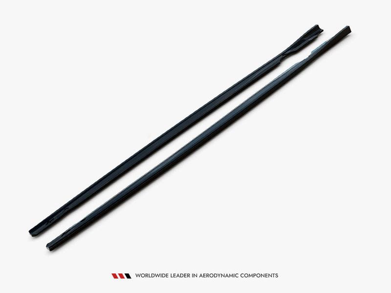 Maxton Design - Side Skirts Diffusers V.2 Volkswagen Golf R Mk8 Facelift