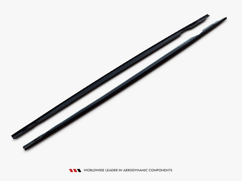 Maxton Design - Side Skirts Diffusers V.3 Volkswagen Golf R Mk8 Facelift