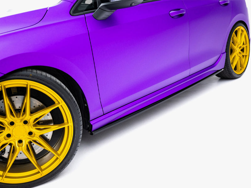 Maxton Design - Side Skirts Diffusers V.3 Volkswagen Golf R Mk8 Facelift