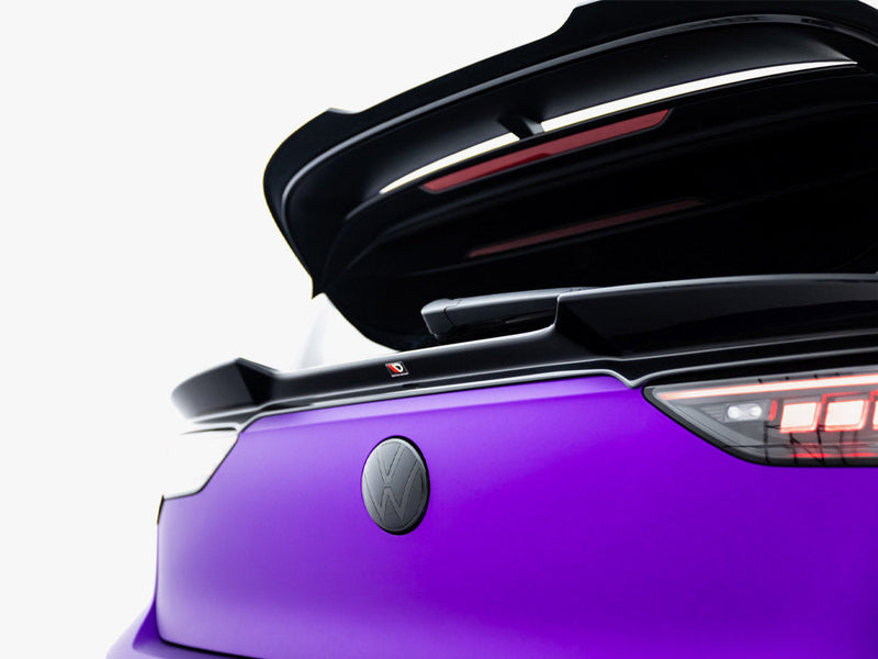 Maxton Design - Lower Spoiler CAP 3D Volkswagen Golf R Mk8 Facelift