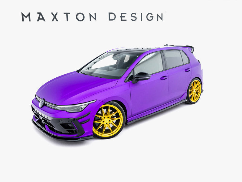 Maxton Design - Side Skirts Diffusers V.5 Volkswagen Golf R Mk8 / Mk8 Facelift