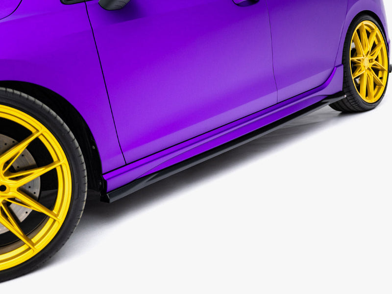 Maxton Design - Side Skirts Diffusers V.5 Volkswagen Golf R Mk8 / Mk8 Facelift