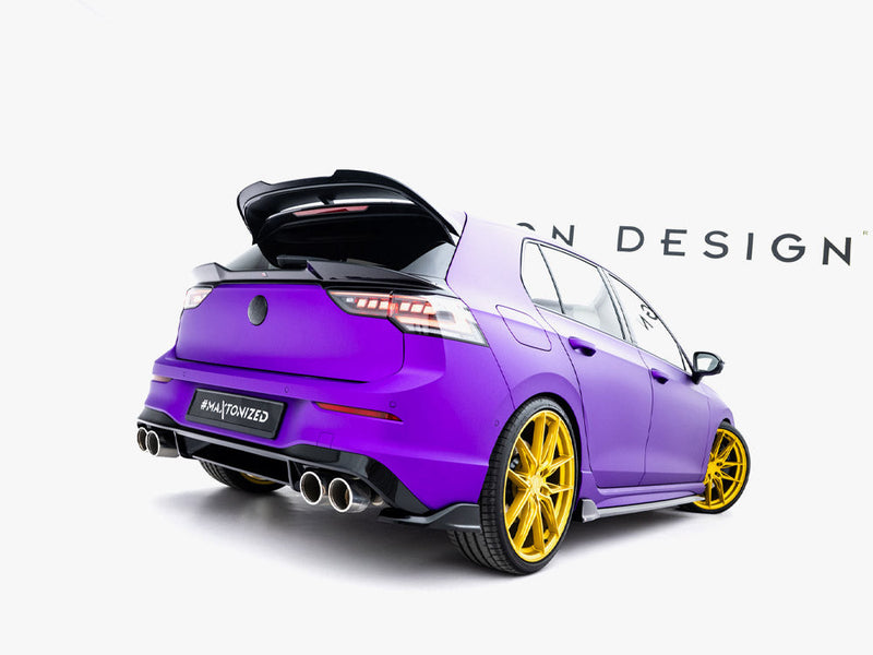 Maxton Design - Rear Side Splitters V.7 Volkswagen Golf R Mk8 / Mk8 Facelift