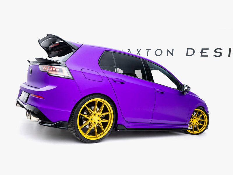 Maxton Design - Rear Side Splitters V.7 Volkswagen Golf R Mk8 / Mk8 Facelift
