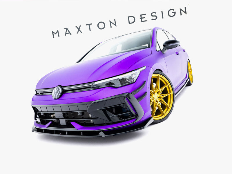 Maxton Design - Front Splitter V.3 Volkswagen Golf R Mk8 Facelift
