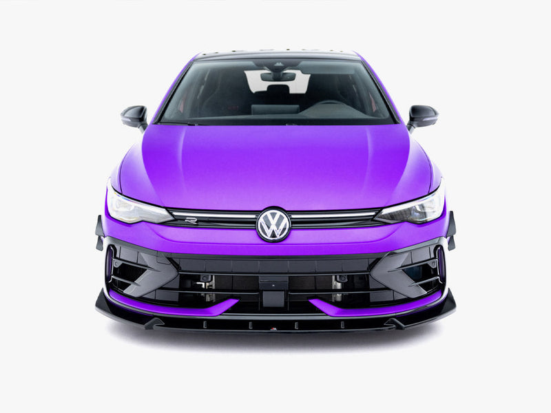 Maxton Design - Front Splitter V.3 Volkswagen Golf R Mk8 Facelift