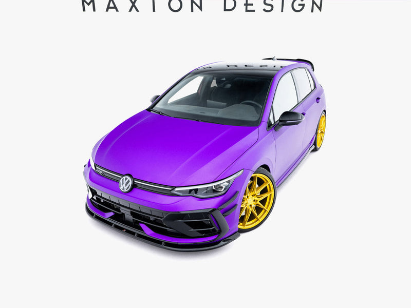 Maxton Design - Front Splitter V.2 Volkswagen Golf R Mk8 Facelift