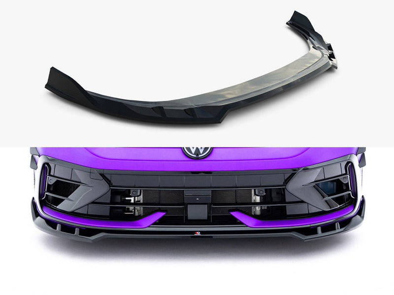 Maxton Design - Front Splitter V.1 Volkswagen Golf R Mk8 Facelift