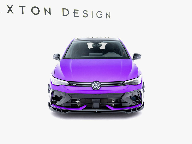 Maxton Design - Front Splitter V.1 Volkswagen Golf R Mk8 Facelift