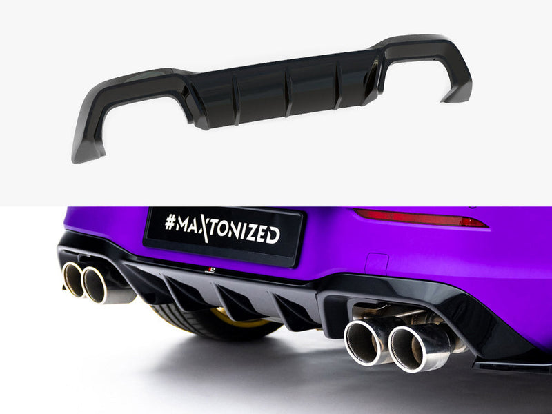 Maxton Design - Rear Valance V.1 Volkswagen Golf R Mk8 Facelift