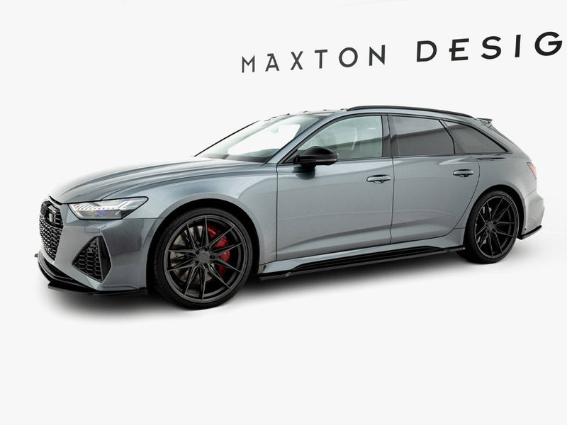 Maxton Design - Side Skirt Diffusers V.1 Audi RS6 C8 / C8 Facelift