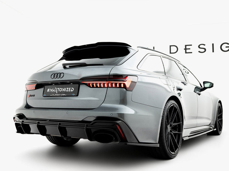Maxton Design - Rear Side Splitters V.2 Audi RS6 C8 / C8 Facelift / RS7