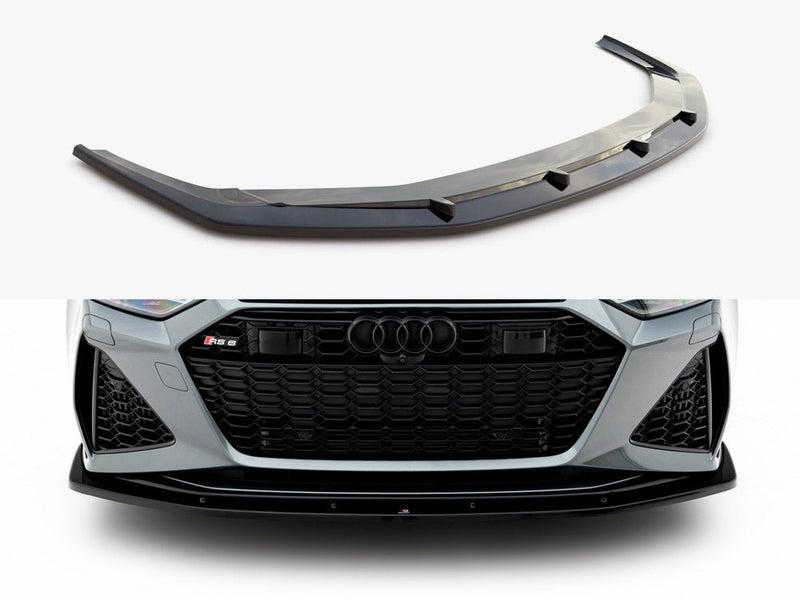 Maxton Design - FRONT SPLITTER V2 AUDI RS6 C8 / C8 Facelift
