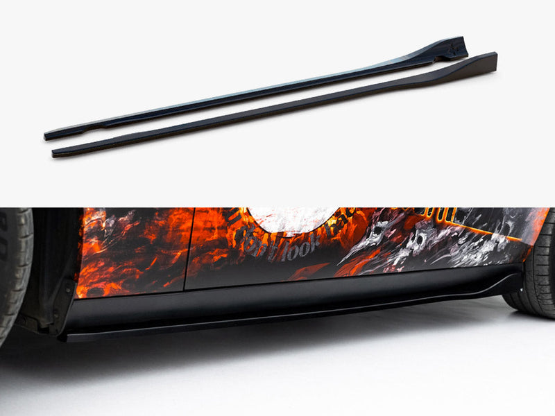 Maxton Design - Side Skirts Diffusers Dodge Challenger GT Mk3 Facelift