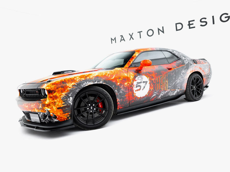Maxton Design - Side Skirts Diffusers Dodge Challenger GT Mk3 Facelift