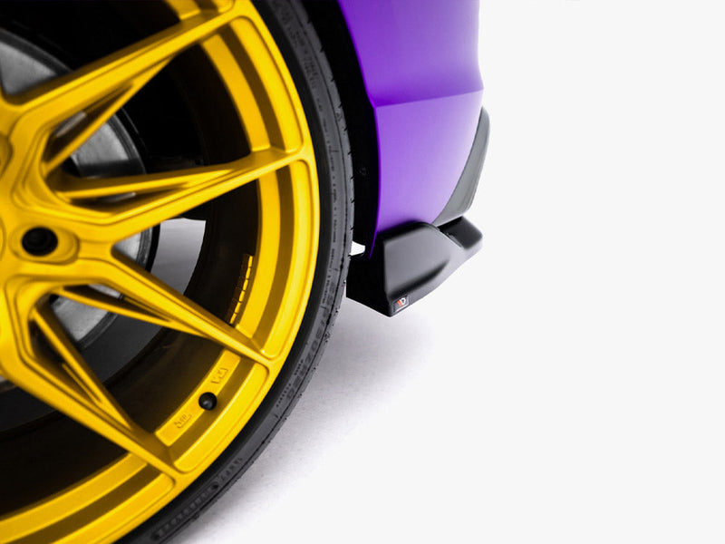 Maxton Design - Rear Splitter (Vertical Bars) V.1 Volkswagen Golf R Mk8 / Mk8 Facelift