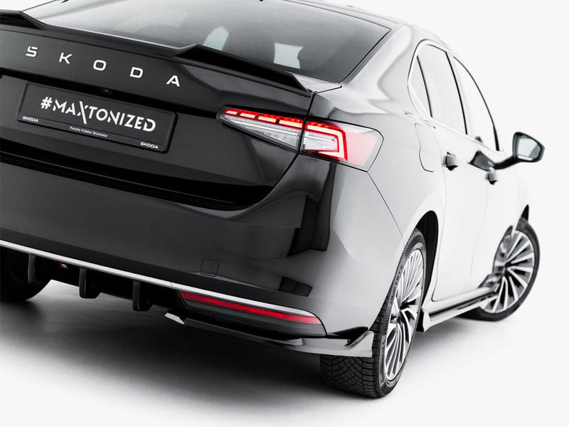 Maxton Design - Rear Side Splitters V.2 Skoda Superb Mk4