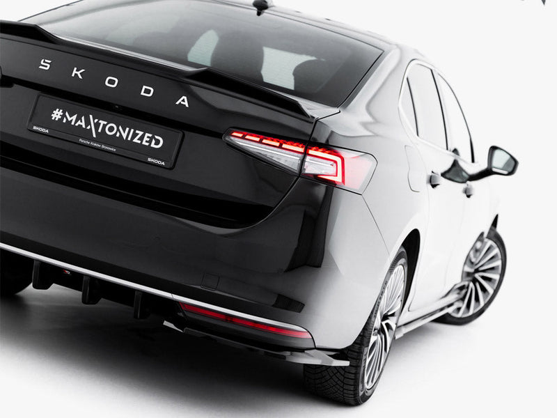 Maxton Design - Rear Side Splitters V.1 Skoda Superb Mk4