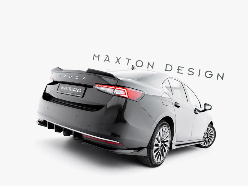 Maxton Design - Spoiler CAP 3D Skoda Superb Sedan Mk4