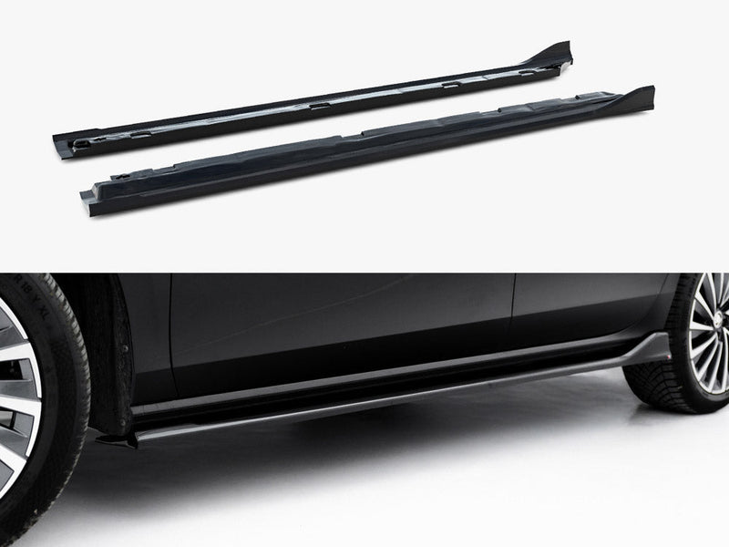 Maxton Design - Side Skirts Diffusers V.2 Skoda Superb Mk4