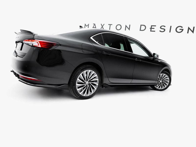 Maxton Design - Side Skirts Diffusers V.2 Skoda Superb Mk4