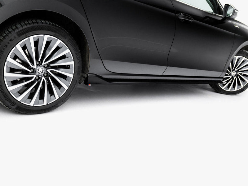 Maxton Design - Side Skirts Diffusers V.2 Skoda Superb Mk4