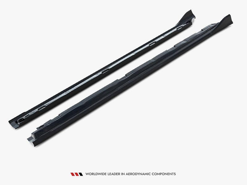 Maxton Design - Side Skirts Diffusers V.2 Skoda Superb Mk4