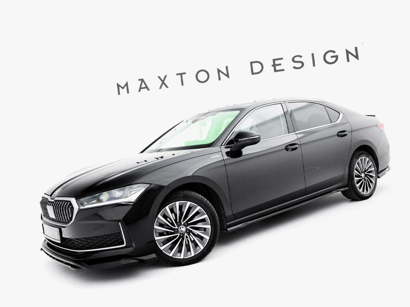 Maxton Design - Side Skirts Diffusers V.1 Skoda Superb Mk4