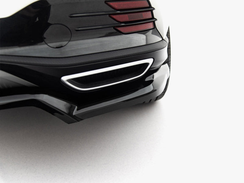Maxton Design - Rear Splitter (Vertical Bars) MG HS Mk2
