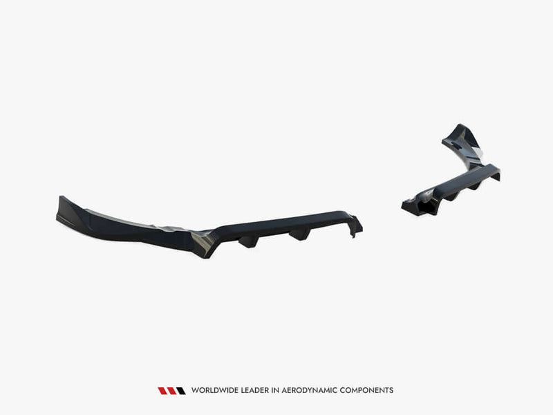 Maxton Design - Rear Splitter (Vertical Bars) Porsche 718 Cayman GTS 982c
