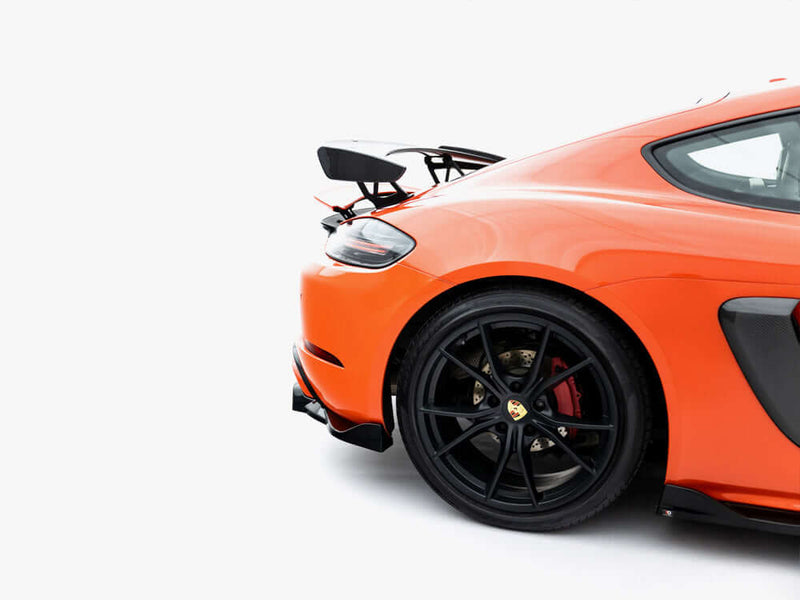 Maxton Design - Rear Splitter (Vertical Bars) Porsche 718 Cayman GTS 982c