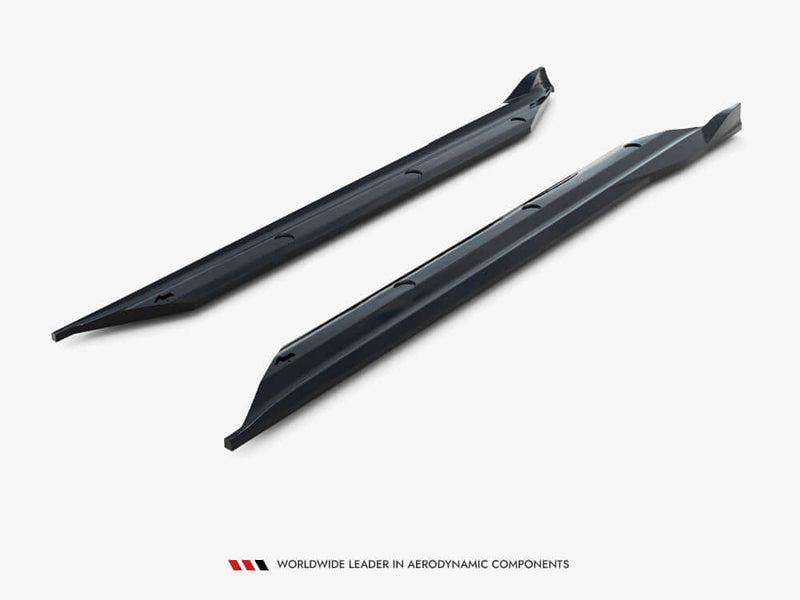 Maxton Design - Side Skirts Diffusers V.2 Porsche 718 Cayman GTS 982c