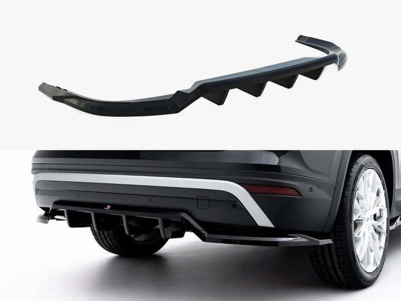 Maxton Design - Rear Splitter (Vertical Bars) Skoda Kodiaq Mk2
