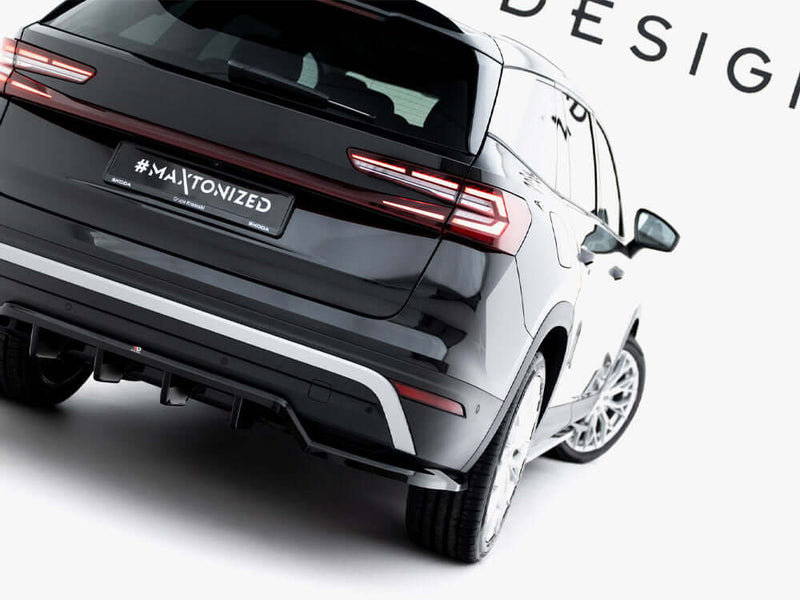 Maxton Design - Rear Splitter (Vertical Bars) Skoda Kodiaq Mk2