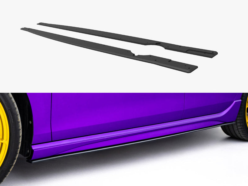 Maxton Design - Street PRO Side Skirts Diffusers Volkswagen Golf R Mk8 Facelift