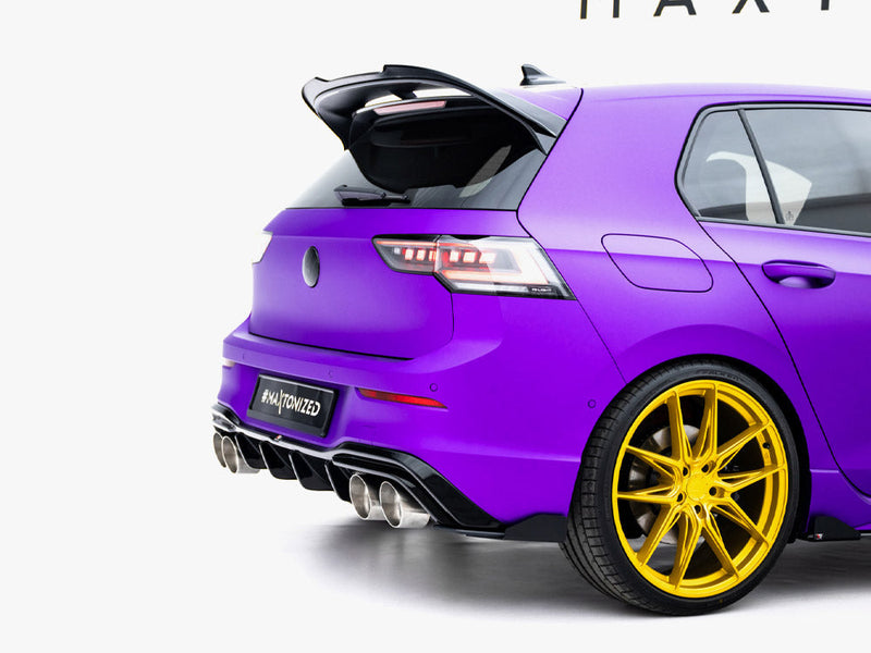 Maxton Design - Rear Side Flaps V.2 Volkswagen Golf R Mk8 / Mk8 Facelift