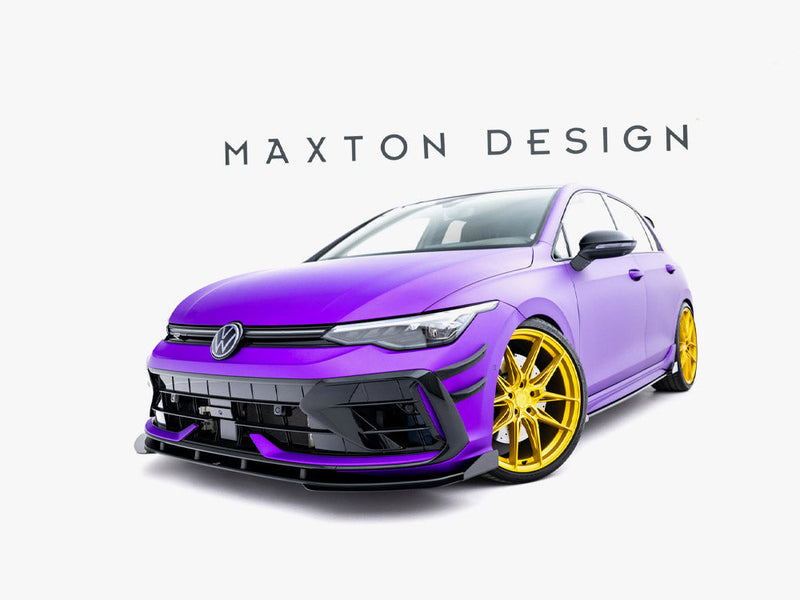 Maxton Design - Front Flaps Volkswagen Golf R Mk8 Facelift