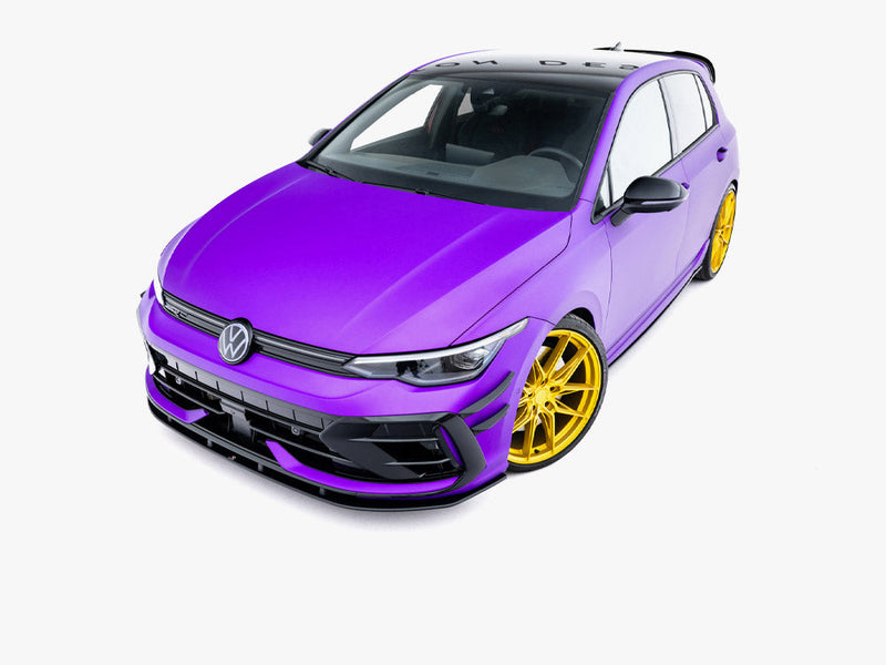 Maxton Design - Street PRO Front Splitter Volkswagen Golf R Mk8 Facelift