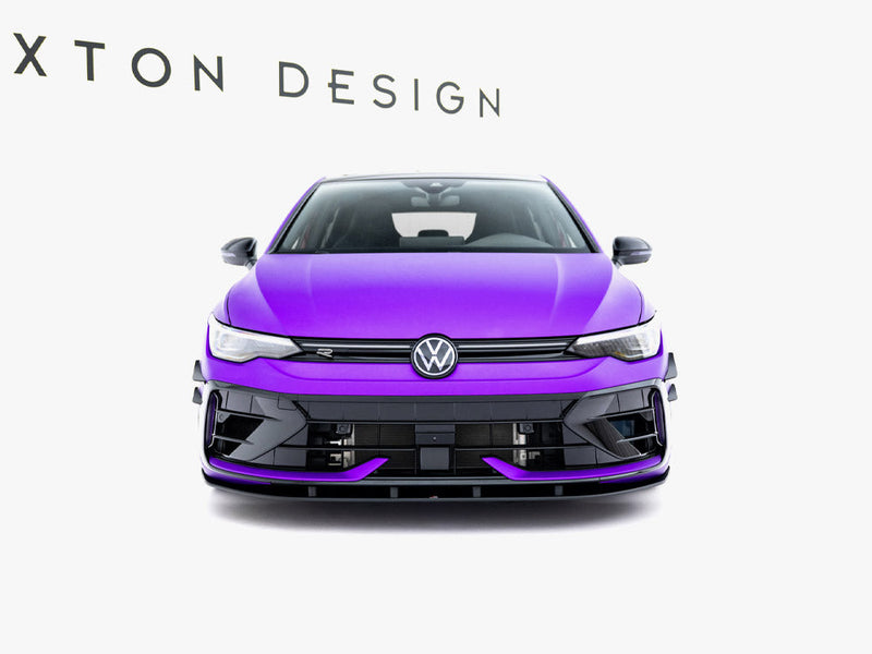 Maxton Design - Street PRO Front Splitter Volkswagen Golf R Mk8 Facelift