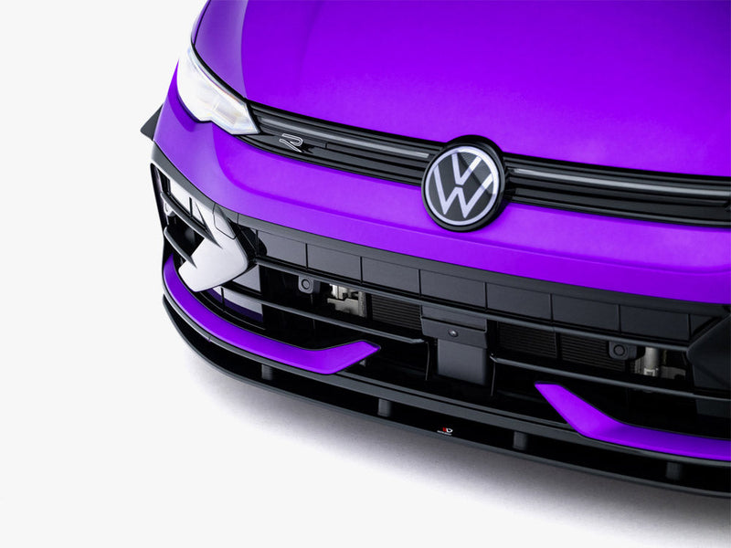 Maxton Design - Street PRO Front Splitter Volkswagen Golf R Mk8 Facelift