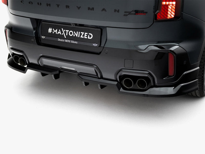 Maxton Design - Rear Splitter (Vertical Bars) Mini Countryman JCW U25